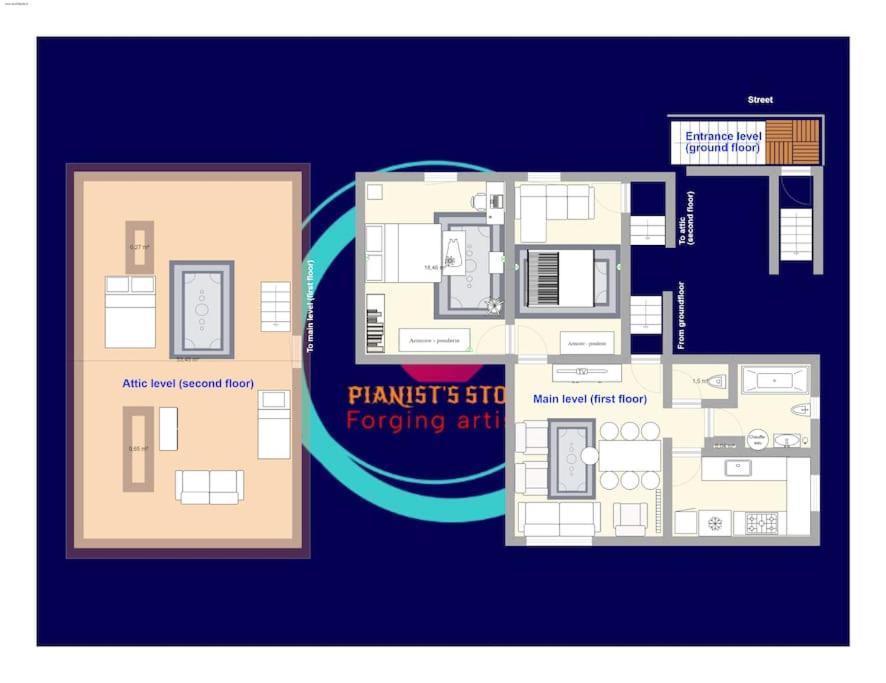 Apartment Le Fourneau Des Pianistes *